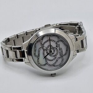 Michael Kors Watch Silver Tone Bracelet Women's Slim Runway MK3991